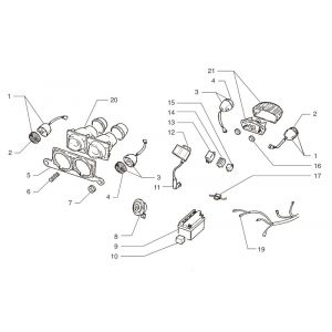 Elektrische delen Beta Ark-k 50 2-takt AC zwart 2006 25km/u