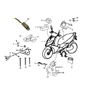 Elektrische delen Generic Ideo crème 2007 2-takt