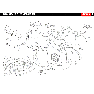 Elektrische delen Rieju Rs2 racing zwart 2010 2-takt