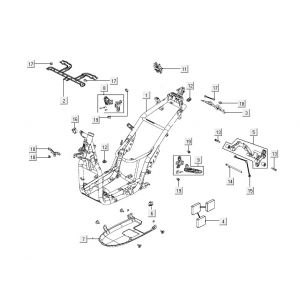 Frame Kymco People S 150i Euro 4