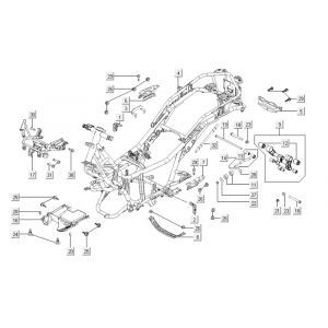 Frame Kymco Downtown 300i wit
