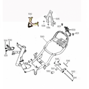 Frame Pronto San Remo mat antraciet
