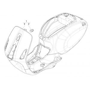 Frame Vespa Sprint 125 3V IE ABS Euro 5 2021