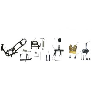 Frame Turbho CX 50 4-takt