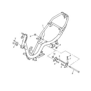 Frame Yamaha Jog-R 50 2-takt AC