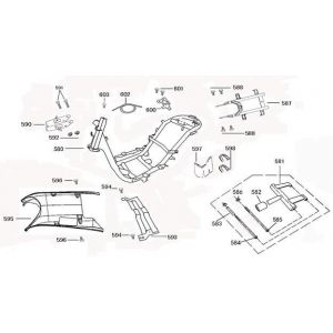 Framedelen AGM Joy mat antraciet