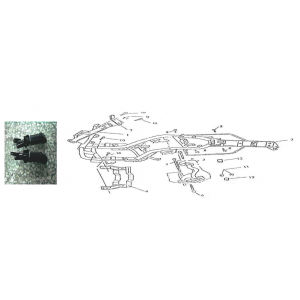 Framedelen Turbho RG50 125
