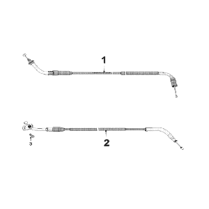 Kabels Peugeot Speedfight 3 50 2-takt LC wit