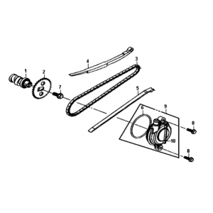 Ketting / kettingspanner / kettinggeleider Sym Symphony ST E3