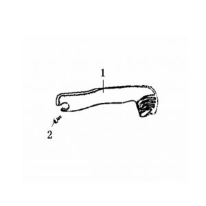 Kickstartpedaal Generic Cracker 50 2-takt zwart 2010 25