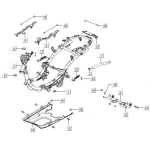 Frame Kymco Like