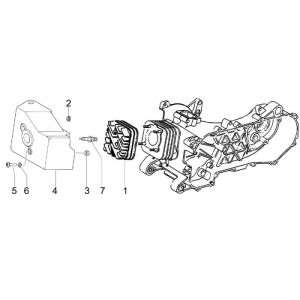 Oliefilter Piaggio Zip 2000 2-takt AC