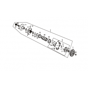 Koppeling - Koppelingshuis Sym Jet 14