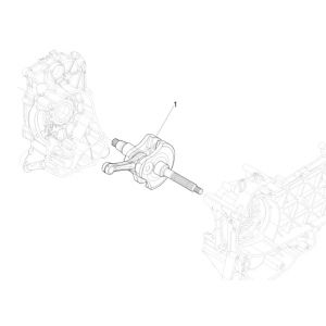 Krukas Piaggio MP3 300 HPE / 300 HPE Sport ABS Euro 5 2020-2022