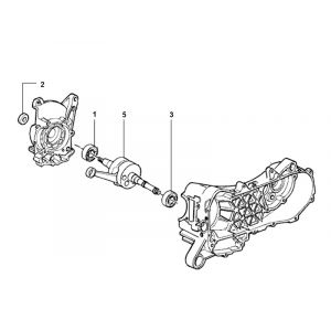Krukas Vespa LXV 4-takt 2V 25km/u
