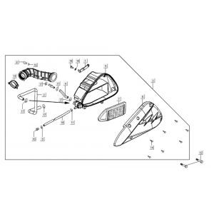 Luchtfilter Kymco Agility CITY 16 125