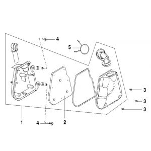 Luchtfilter Generic Cracker 50 2-takt zwart 2010