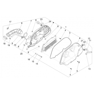 Luchtfilter Vespa GTS 125 IE ABS Euro 4 2019
