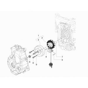 Ontsteking - Stator - Vliegwiel Gilera Runner 200 VXR 4-takt 2006