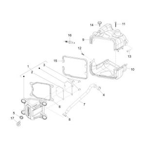 Luchtfilter Piaggio New Fly 4-takt 4V
