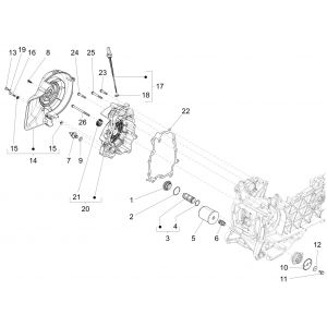 Oliefilter Vespa Sprint 125 3V IE ABS Euro 5 2021
