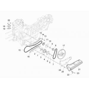 Oliepomp Piaggio Beverly 300 IE ABS Euro 4 2016-2020