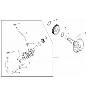 Oliepomp Generic Ideo 50 2-takt 2010 zwart 25