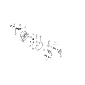 Vertanding - Overbrenging Kymco Agility FR 12" 4-takt Euro 4 wit