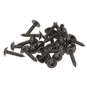 Parker beplating t.b.v. knipperlicht Vespa Sprint Vespa Primavera 3.5x16mm zwart 25pcs