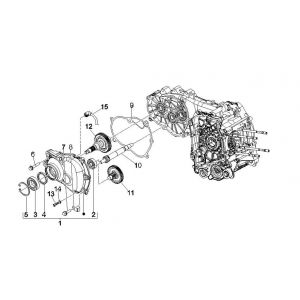 Vertanding - Overbrenging Vespa GTV 250 IE 4V
