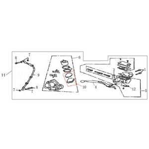 Remcilinder - Remhendel - Remleiding - Remklauw - Remblokken China GT wit