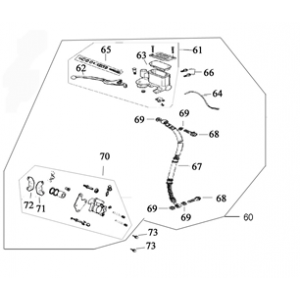 Remcilinder - Remhendel - Remleiding - Remklauw - Remblokken Giantco Venus I zwart