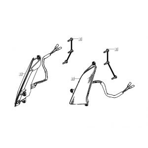 Knipperlichten Kymco People S 50 4-takt Titanium