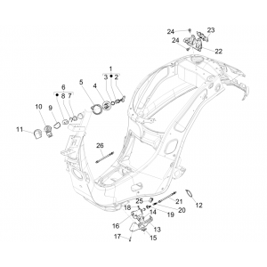 Cotactslot Vespa Sprint 150 3V IE ABS Euro 3 2015