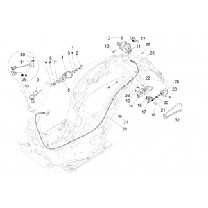 Cotactslot Vespa GTS 300 Super HPE 4V IE ABS Euro 5 2020-2022