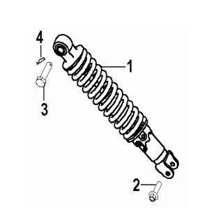 Schokbreker Generic Ideo 50 2-takt 2010 zwart 25