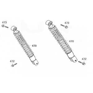 Schokbreker Edwards Maple V50-2 flat mat antraciet