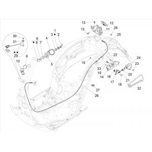 Cotactslot Vespa GTS 125 IE ABS Euro 4 2016-2018