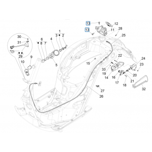 Cotactslot Vespa GTS 125 IE ABS Euro 4 2019