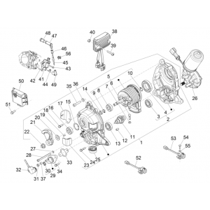 Spanningsregelaar - Bobine - Elektronische delen Piaggio MP3 350 Maxi Sport ABS Euro 4 2018-2020