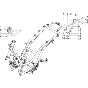 Spanningsregelaar - Bobine - Elektronische delen Piaggio Beverly 500 Euro 3 2007-2012