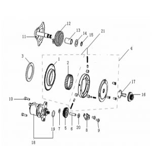 Startmotor - Kickstarteras Generic Ideo 50 2-takt 2010 zwart 25