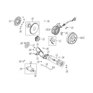 Startmotor Kymco MXU 500