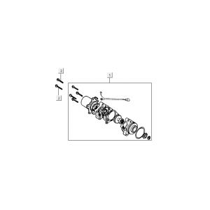 Startmotor Kymco Activ 50 4-takt zilver