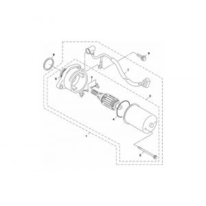 Startmotor Yamaha Aerox 4-takt 2014