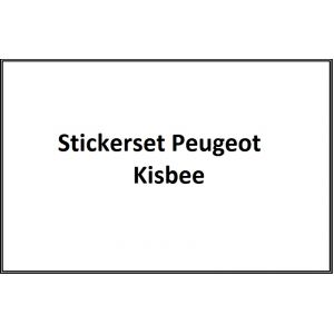 Emblemen - Stickers - Logo Peugeot Kisbee Celest Blue (Euro 4 2018 →)