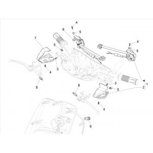 Stuurschakelaars Vespa Sprint 125 3V IE ABS Euro 5 2021