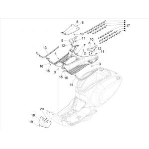 Treeplank Vespa Elettrica 25km/u SCH Euro 5 2021