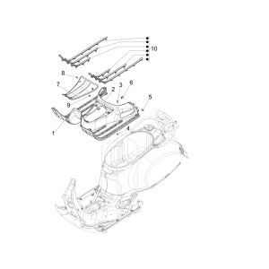 Treeplank Vespa GTS 300 HPE 4V IE ABS Euro 4 2019