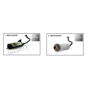 Uitlaat Lintex HT50QT-39 4-takt